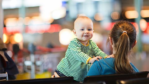 british airways baby stroller