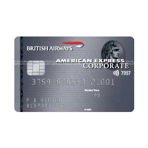 British Airways American Express Corporate Card.