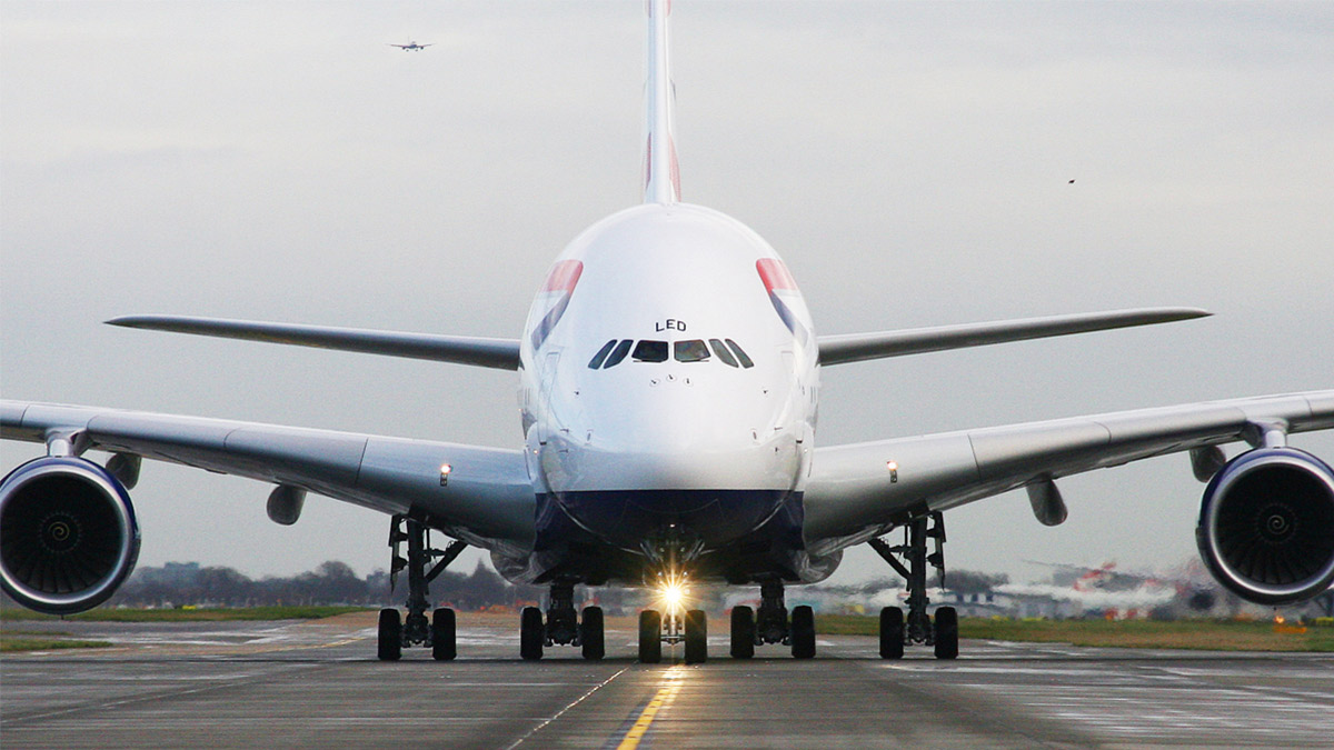 ba flight jersey to gatwick