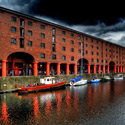 Das Albert Dock in Liverpool