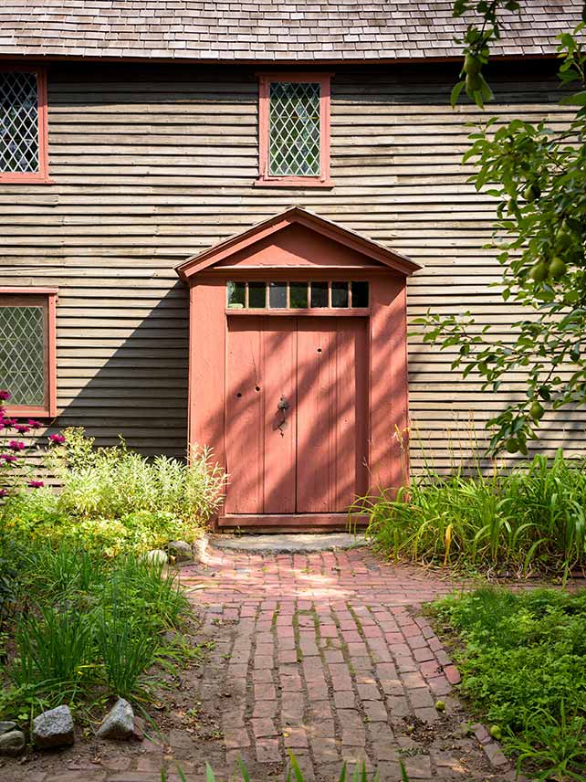 Das Goult Pickman House, das älteste Gebäude von Salem. © D. Trozzo / Alamy Stock Photo.