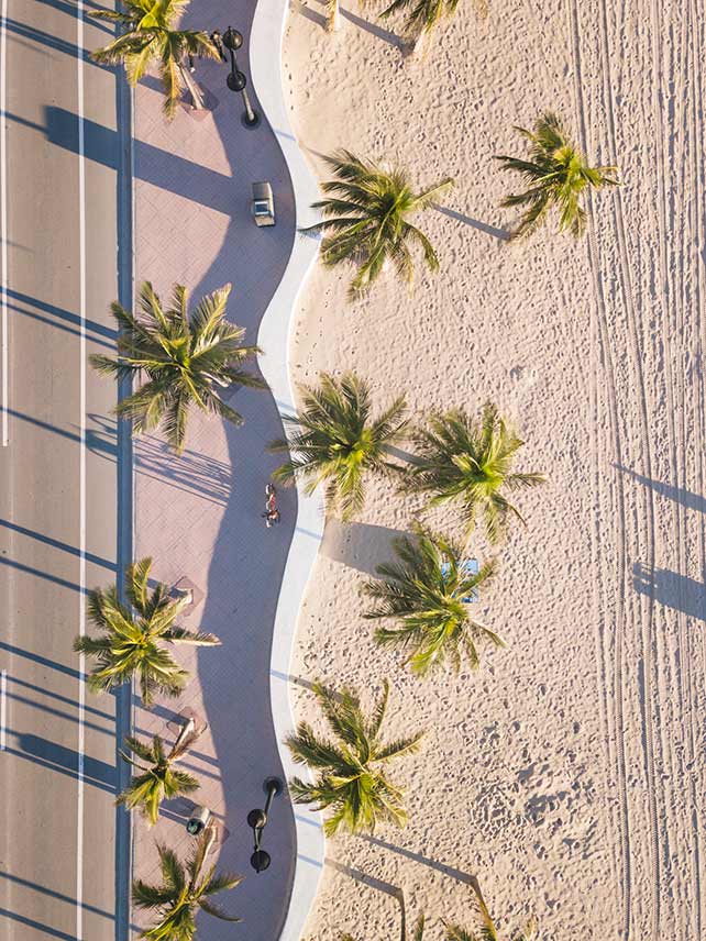 Fort Lauderdale Beach from above. ©FilippoBacci.