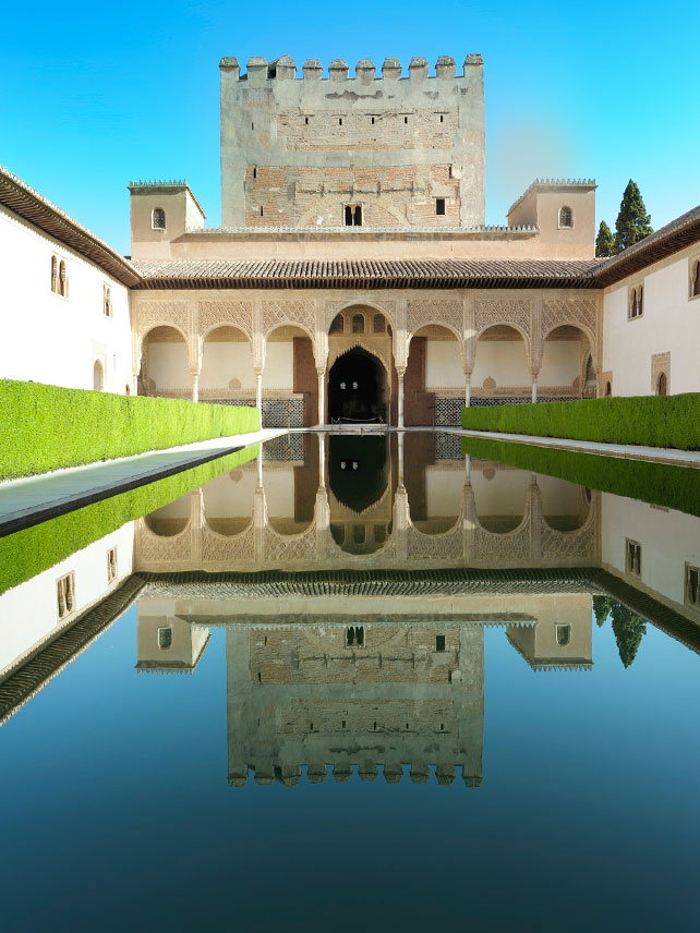 The Comares Tower at the Alhambra palace, Granada. ©jeangill.