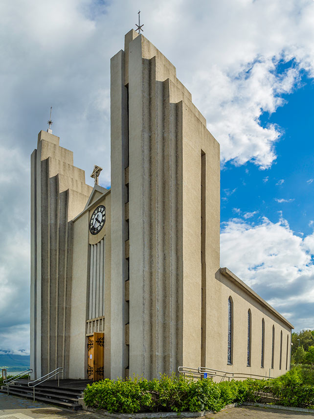 The Church in Akureyri. Photo credit: Dendron.