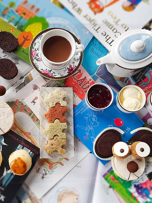 Children’s Afternoon Tea with Daunt Books at The Langham, London. © Langham Hotels International Limited.