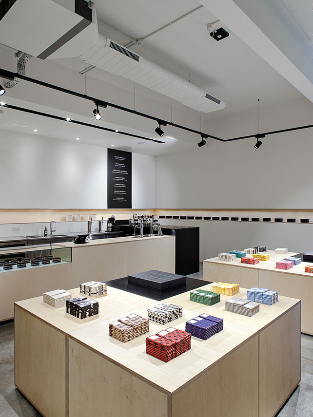Treat yourself to a little taste of heaven at Mast Brothers chocolate shop