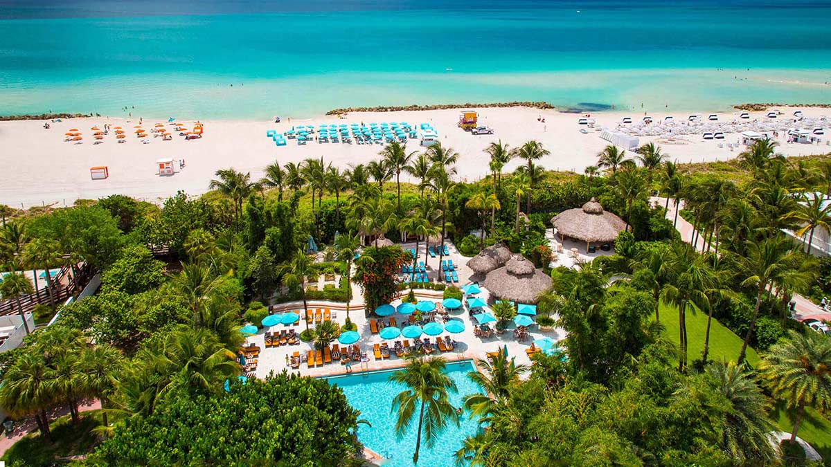 Vista della spiaggia da The Palms Resort & Spa. ©The Palms Resort & Spa.