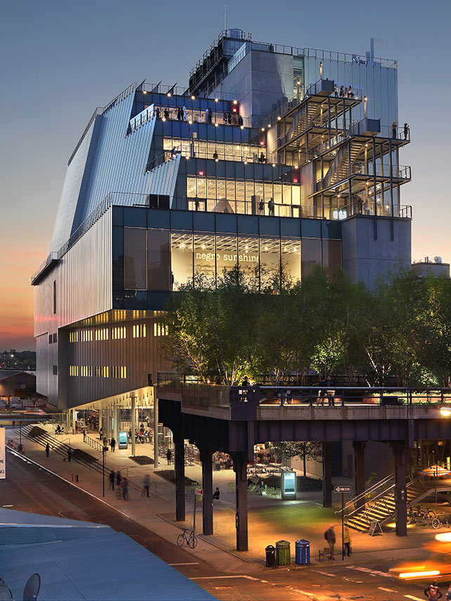Das neue Whitney Museum of American Art wurde im Meatpacking District wiedereröffnet