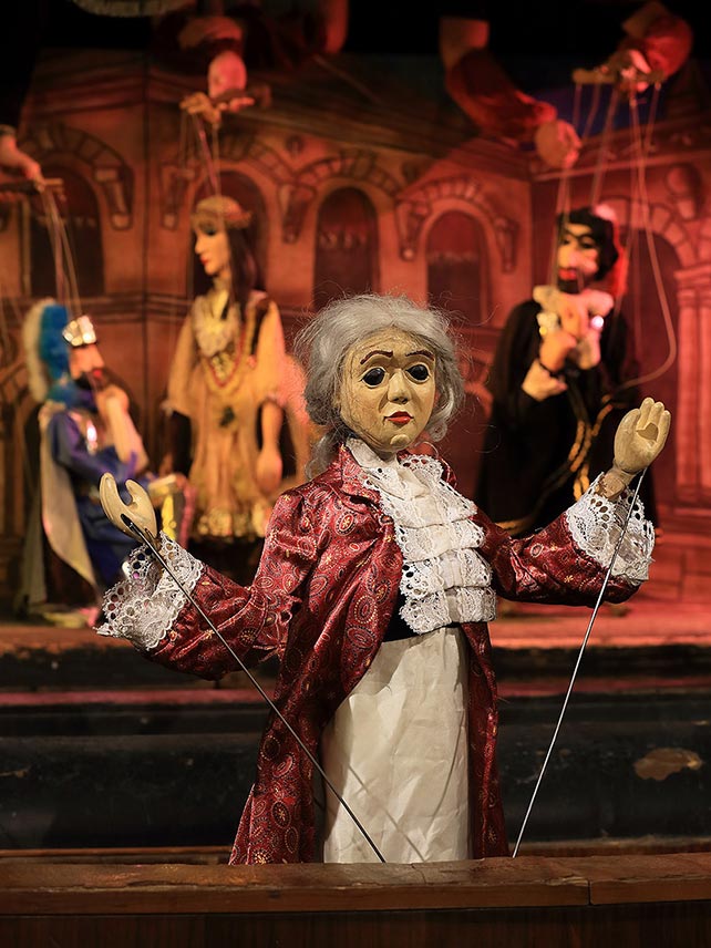 Puppet at the National Marionette Theatre. ©National Marionette Theatre.