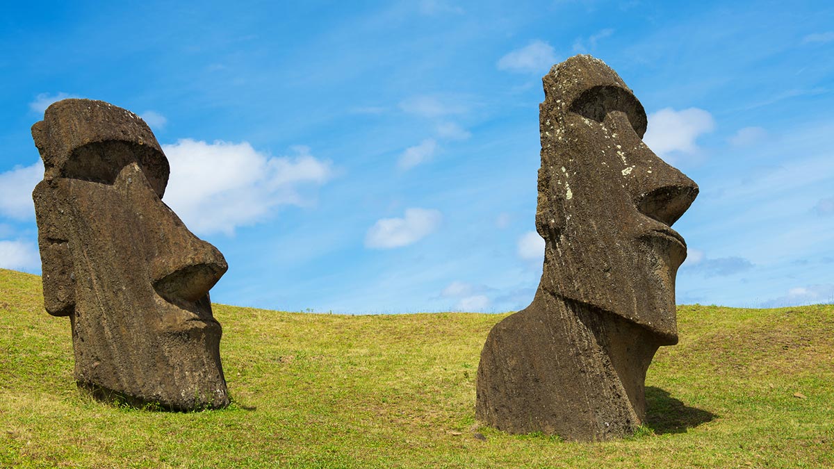 Visit the mystical heads of Easter Island © Volanthevist/Getty Images