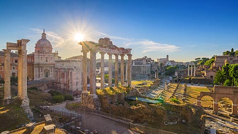 Roman Forum, Rome, Italy.