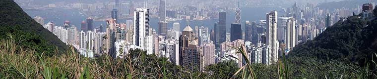 香港。