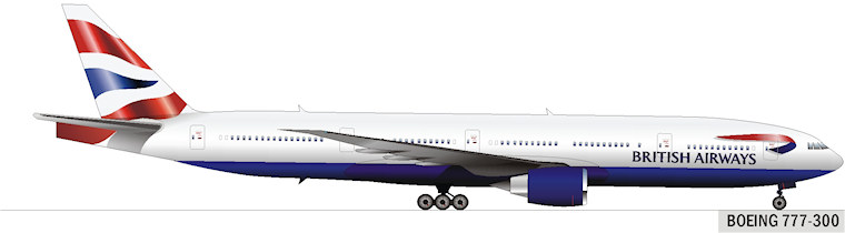 Boeing 777-300.