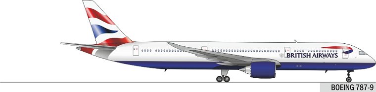 Boeing 787-9.