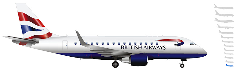 E170 Aircraft Seating Chart