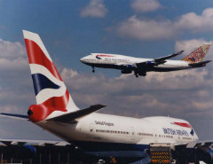 British Airways Boeing 747-436 G-CIVX.