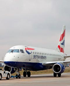 British Airways Cityflyer Embraer 170 G-LCYF.