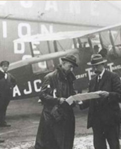 Air Transport and Travel De Havilland DH4A G-EAJC; First commercial flight to Paris, 25 August 1919.