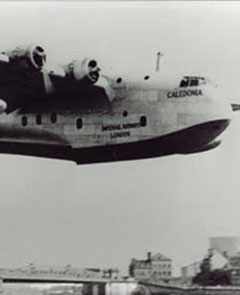 Imperial Airways Short S23 C Class Flying Boat G-ADHM Caledonia.