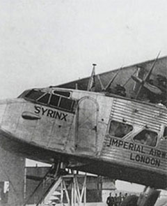 Imperial Airways Short L17 G-ACJK Syrinx.