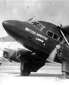 British Airways Limited de Havilland DH86.