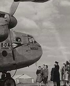 BOAC Avro York G-AGNT Mandalay.