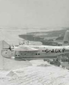 BOAC Short S25 Hythe flying boat G-AGKY Hungerford.