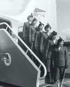 BEA stewardesses late 1940s.