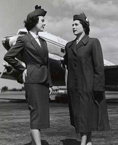 BEA stewardesses early 1950s-1960s.