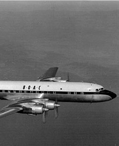 BOAC Douglas DC-7C G-AOIA.