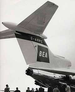 BEA Hawker Siddeley Trident 1 G-ARPC.