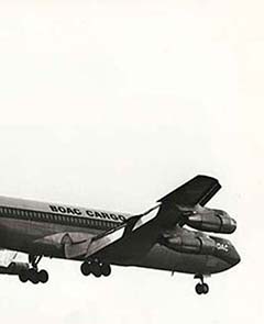 BOAC Cargo Boeing 707-336C G-ASZF.