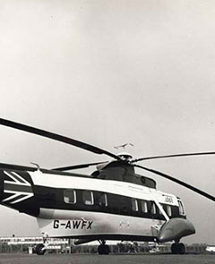 BEA Helicopters Sikorsky S61N G-AWFX.