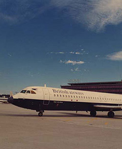 British Airways, BAC Super 1-11 G-AVMW.