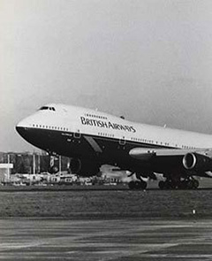 British Airways Boeing 747-236 G-BDXH.