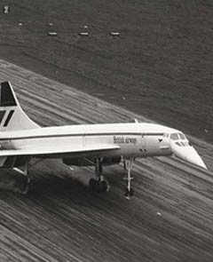 Concorde on tarmac.