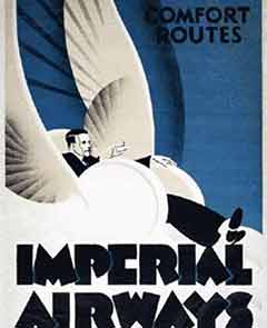 Imperial Airways poster.