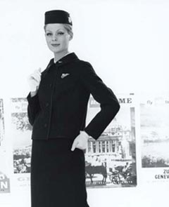 BEA Sylvia Ayton uniform 1960-A.