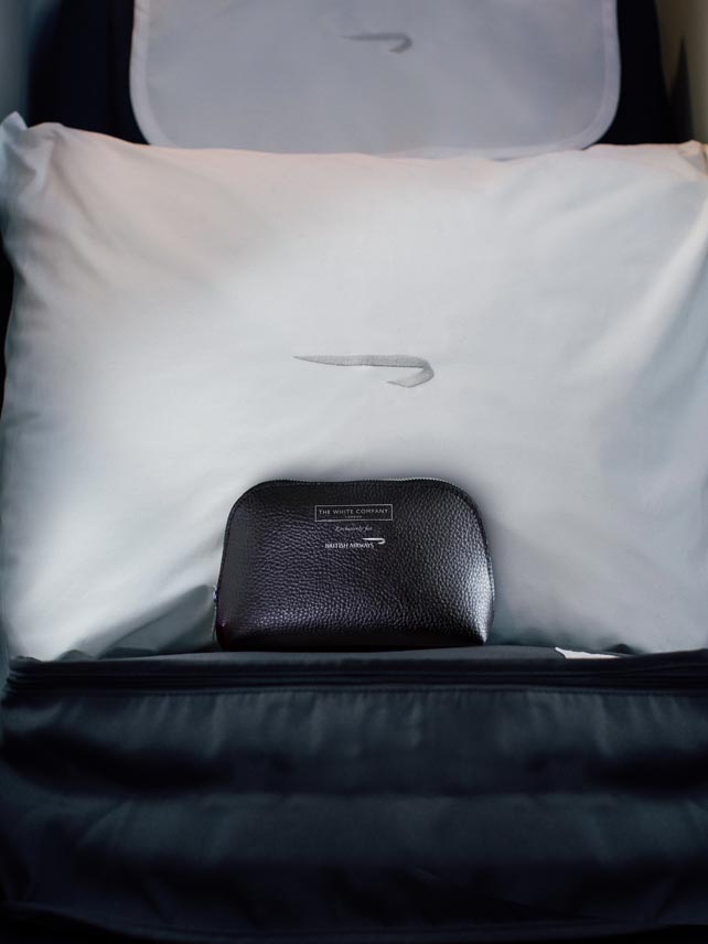 Indulge and pamper yourself with your amenity kit © Nick Morrish.