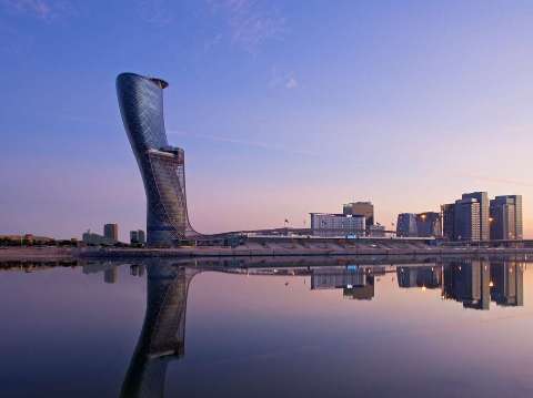 Accommodation - Andaz Capital Gate Abu Dhabi - Exterior view - Abu Dhabi