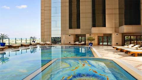 Acomodação - Fairmont Dubai - Vista para a Piscina - Dubai