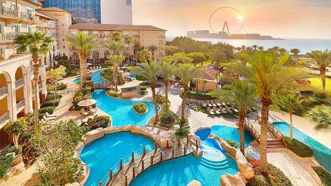 Unterkunft - The Ritz-Carlton, Dubai - Ansicht der Pool - Dubai