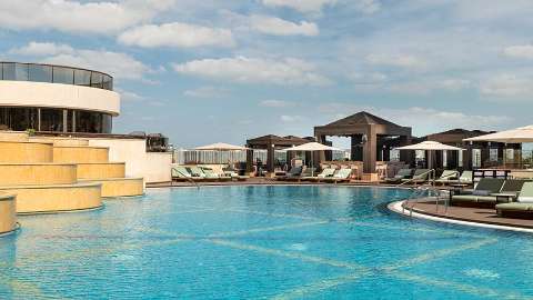 Unterkunft - Grosvenor House Dubai - Ansicht der Pool - Dubai