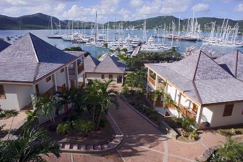 Unterkunft - Antigua Yacht Club Marina Resort - Außenansicht - Antigua