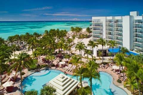Accommodation - Aruba Marriott Resort & Stellaris Casino - Exterior view - Palm Beach