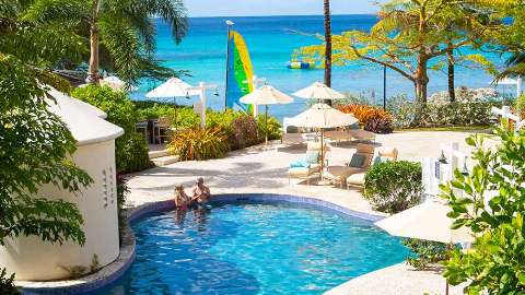 Unterkunft - Saint Peter's Bay Resort - Ansicht der Pool - Barbados