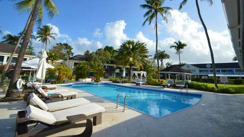 Unterkunft - Starfish Discovery Bay Resort Barbados - Ansicht der Pool - Barbados