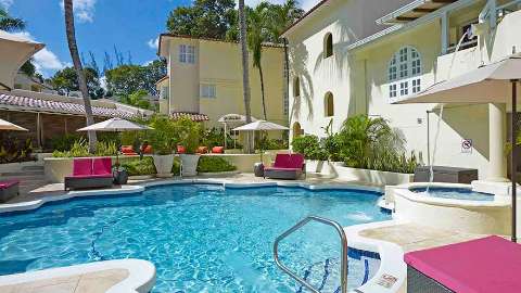 Unterkunft - Tamarind by Elegant Hotels - Ansicht der Pool - Barbados