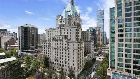 Unterkunft - The Fairmont Hotel Vancouver - Außenansicht - Vancouver