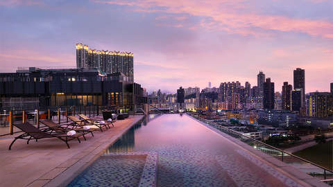 Accommodation - Dorsett Kai Tak - Pool view - Hong Kong